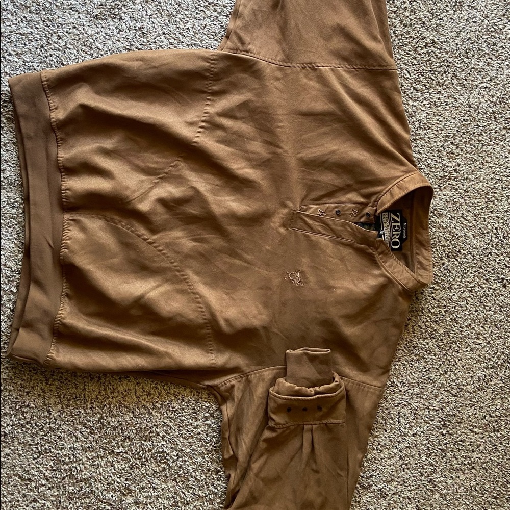 ZERO RESTRICTION ZR golf micro suede Pull over